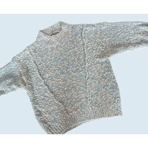 Vintage STRAWBRIDGE & CLOTHIER Open Knit Sweater 1980s Sz Med